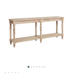 Everett Long Wood Foyer Table 