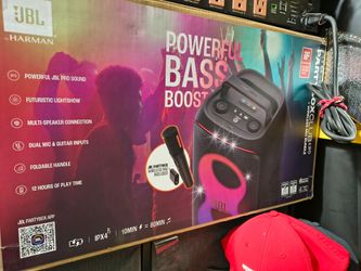 JBL PartyBox 120 Portable Party Speaker with Wireless Microphone