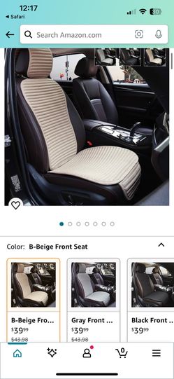 Car front seat covers (2 covers)