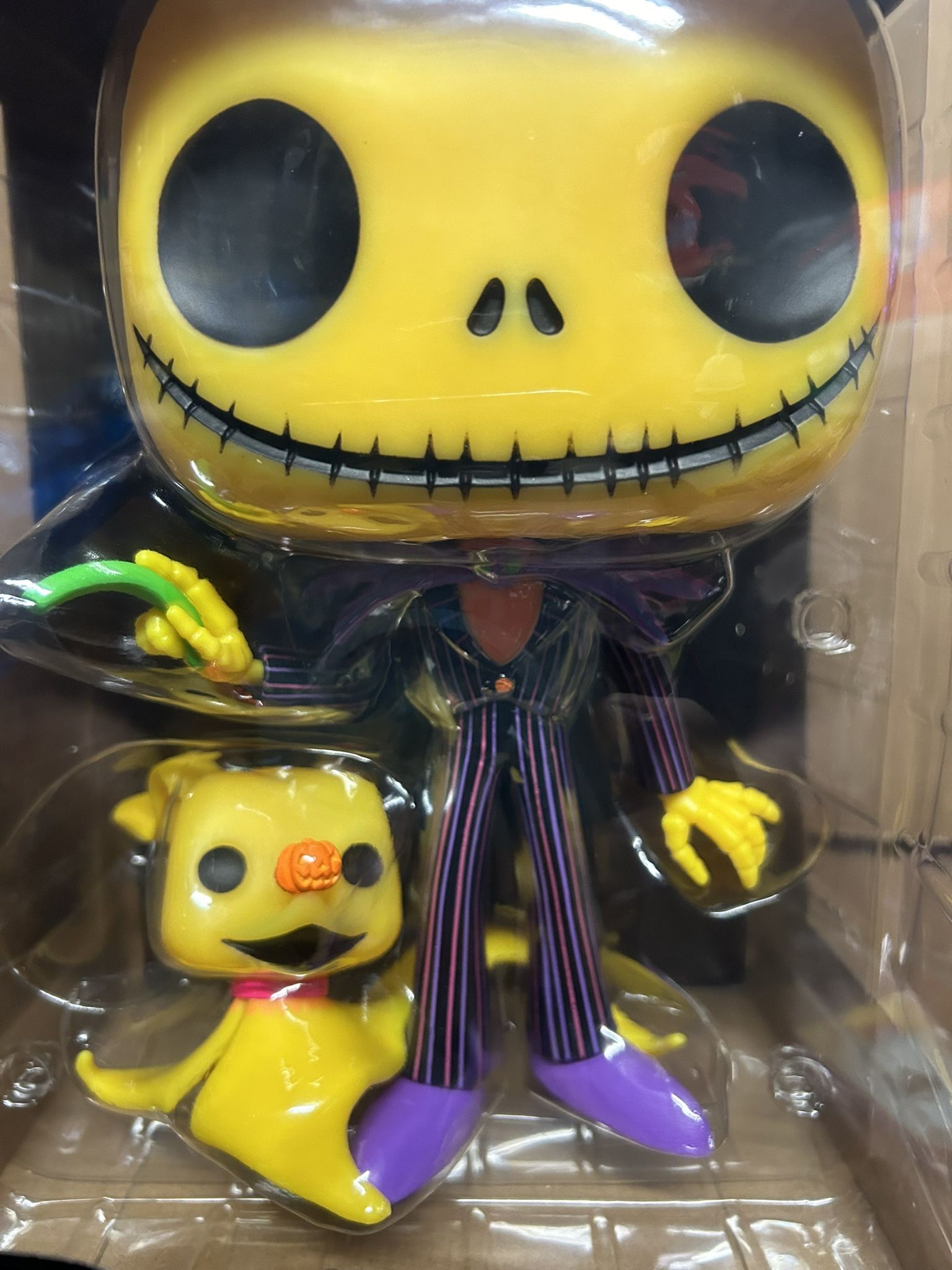 Brand New Jumbo Size Jack And Zero Funko Pop