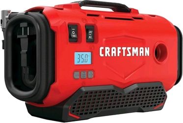 CRAFTSMAN V20 Tire Inflator Portable Air Compressor 3 Modes Cordless 120V