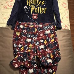 Harry Potter Gryffindor Sleepwear Pajama Set Women's L Multicolor