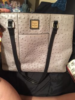 Dooney & Burke grey purse