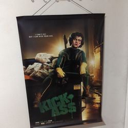 KICK ASS Original Movie Poster Double Sided 2009