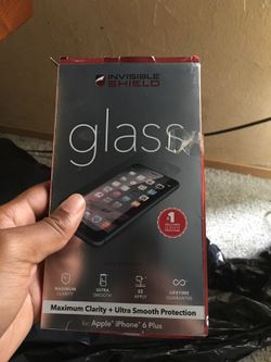 iPhone 6s Plus glass screen protector