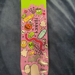 Rare Franky Villani “Holloween Candy” Skateboard Deck 