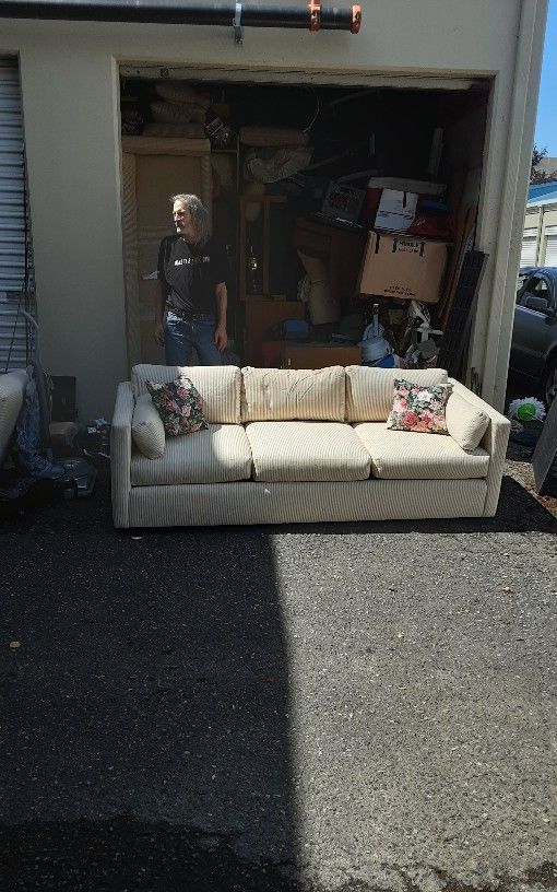 2 8ft Couches Custom Made Pattern.