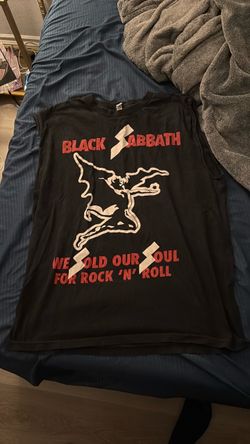 Black Sabbath Sleeveless Band Tee