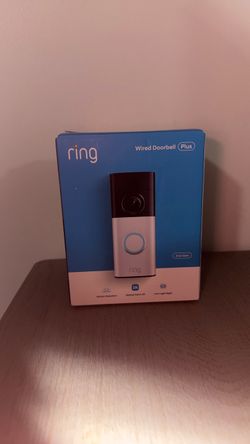 Ring wired doorbell plus