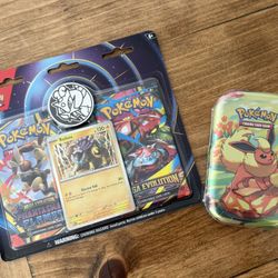 Pokémon Tin & Blister