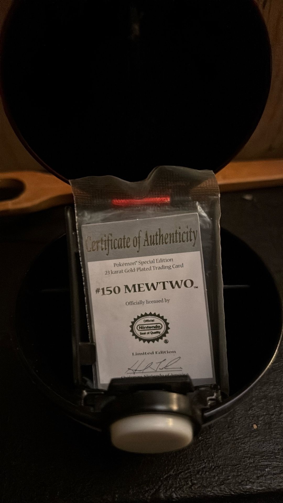 Pokmon Mewtwo Gold Asking For 50 Or Best Offer