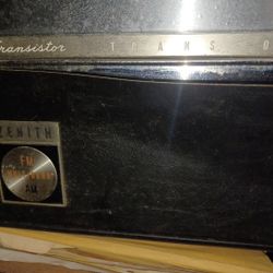 Zenith transoceanic short wave radio.