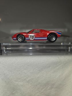 Hot Wheels  Ford Gt-40 Red Die-Cast Race Car Toy 1999
