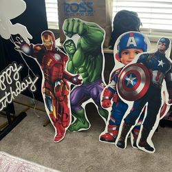 Avenger cut outs