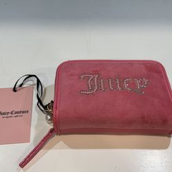 Neon pink Juicy Couture wallet-New