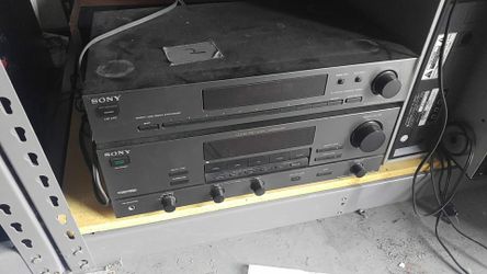 Sony AV Integrated Amplifier and Tuner
