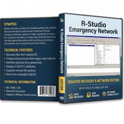 R-Studio Emergency Network Bootable DVD