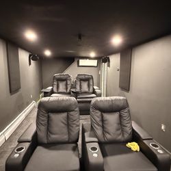 Tiered Movie Theatre Seating 