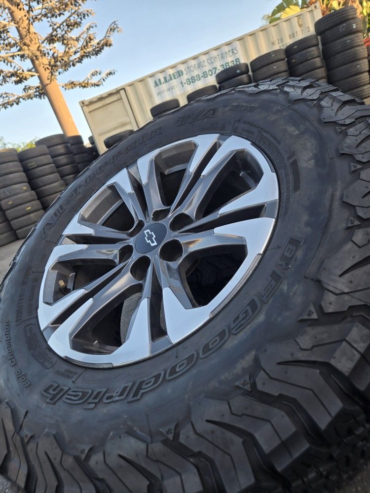 Rines 17x8 Con Llantas Bfgoodrich Ko2 265 70 17 ✅️ Para Chevy Colorado 