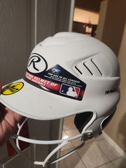 Brand new baseball helmet