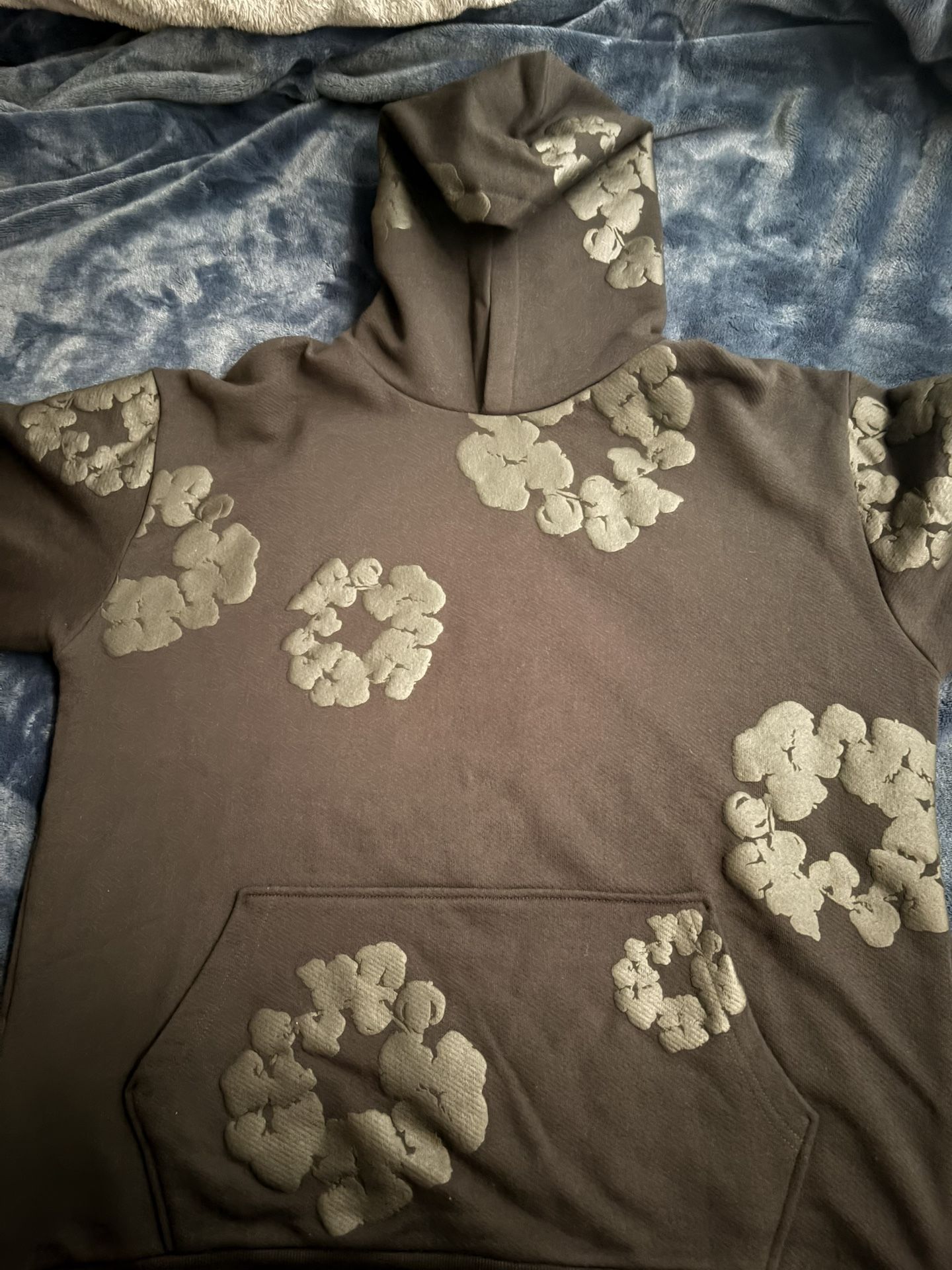 Denim Tear Hoodie Black On Black