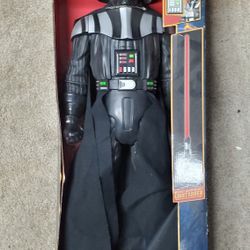 Star Wars deluxe Darth Vader 31 inch figure lightsaber for Sale in