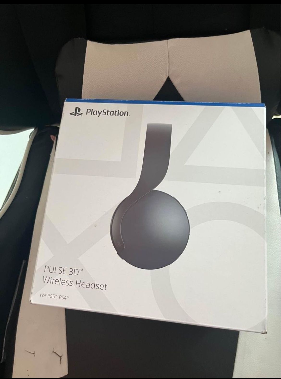 All Black PS5 Headphones wireless