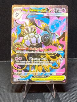Pokemon card Mega Chandelure Ex