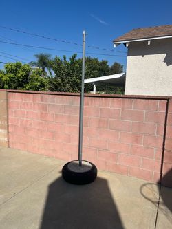 Teather ball pole
