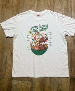Knorr x Uniqlo UTme! "Sinigang Gang / Adobo Army" Graphic Tee.Mens Size 2xl