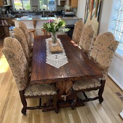 Dinner Table With 6 Chairs 