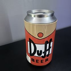 Universal Studio Duff Beer Can w/ Homer Simpson T-shirt Inside XL