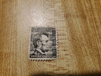 4 Cent Abraham Lincoln Stamp