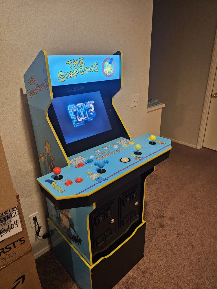 1 Up Arcade The Simpsons 