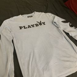 Play Boy Blue Long Sleeve Size Medium