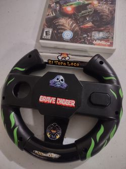 MONSTER JAM GAME & WHEEL