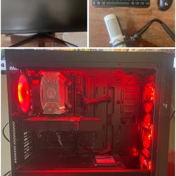 Streaming/ Gaming Pc Set Up