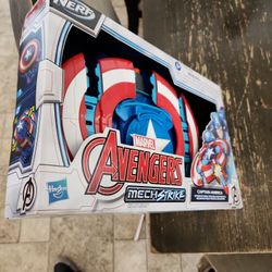 Nerf Marvel Avengers Mechstrike Captain America Shield