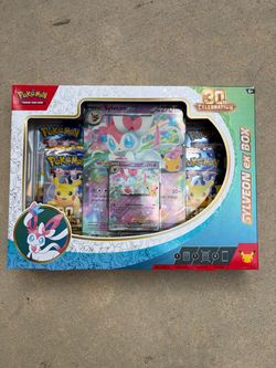 Pokémon 30th celebration Sylveon ex Box