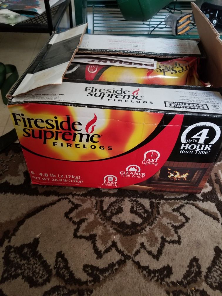 Fireside Supreme Firelogs for Sale in Lansing, MI - OfferUp