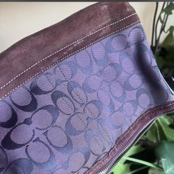 Rare Vintage Purple Coach Bag