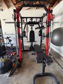 Marcy multipurpose Smith machine