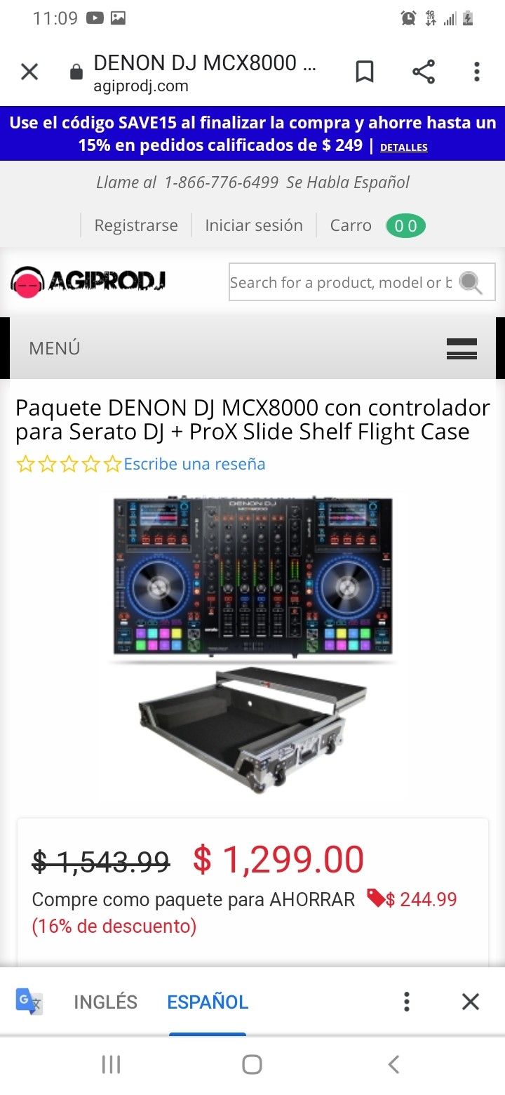 Denon dj mcx 8000