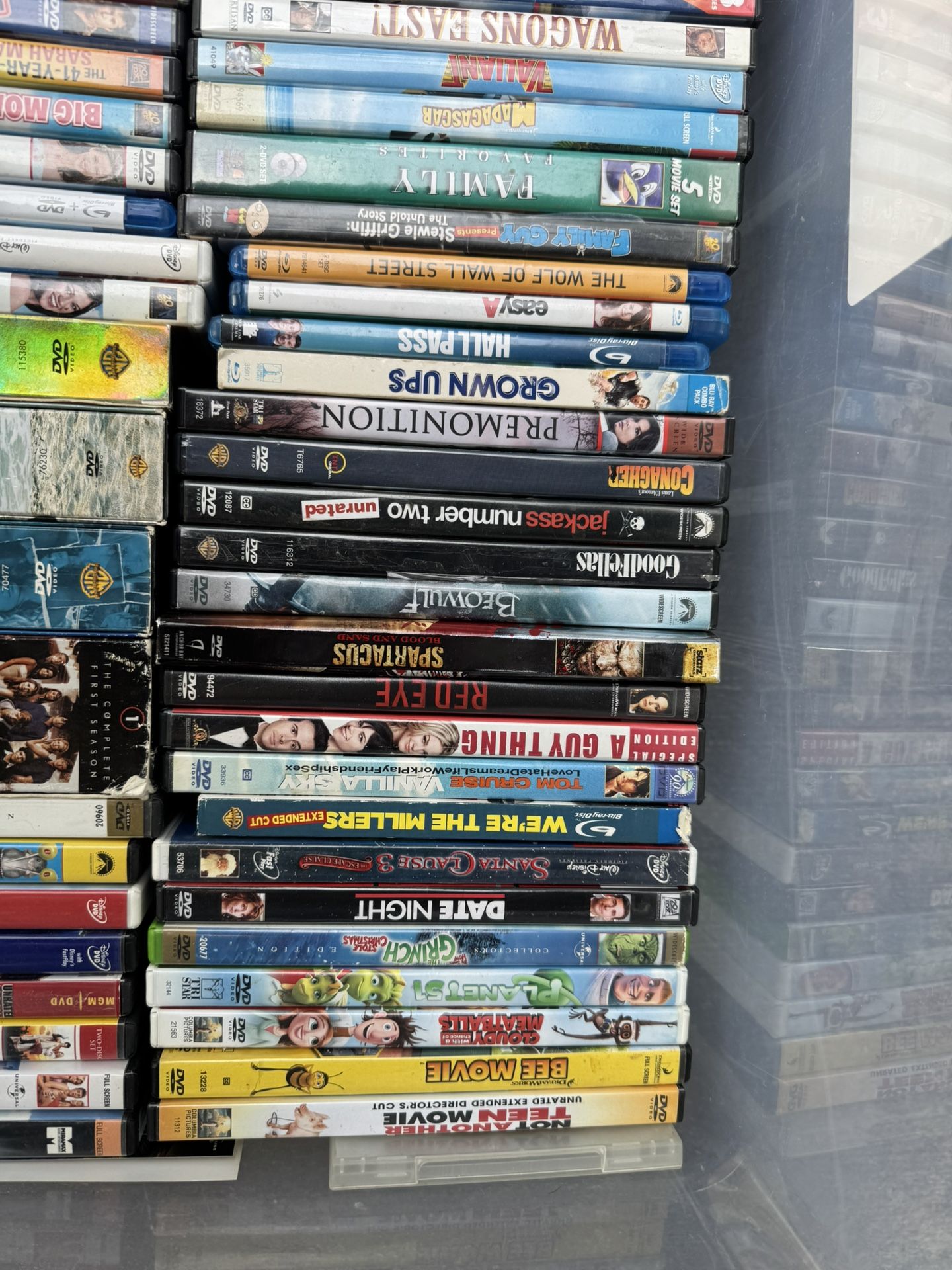 DVDs Many To Choose From