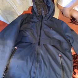 Blue Tommy Hilfiger jacket