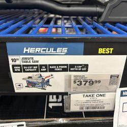 Hercules 12” Sliding Miter Saw w/ Rolling Stand – Excellent Condition