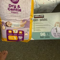 Diapers Size 1 