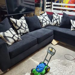 Black Sectional On Sale Free Delivery 