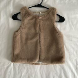 Girl’s H&M, Brown Vest, Size 8/10