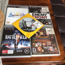 5Ps3 Games